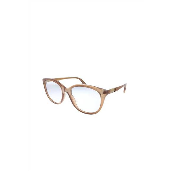 NEW GUCCI rectangle acetate eyeglasses in brown - Picture 1 of 3